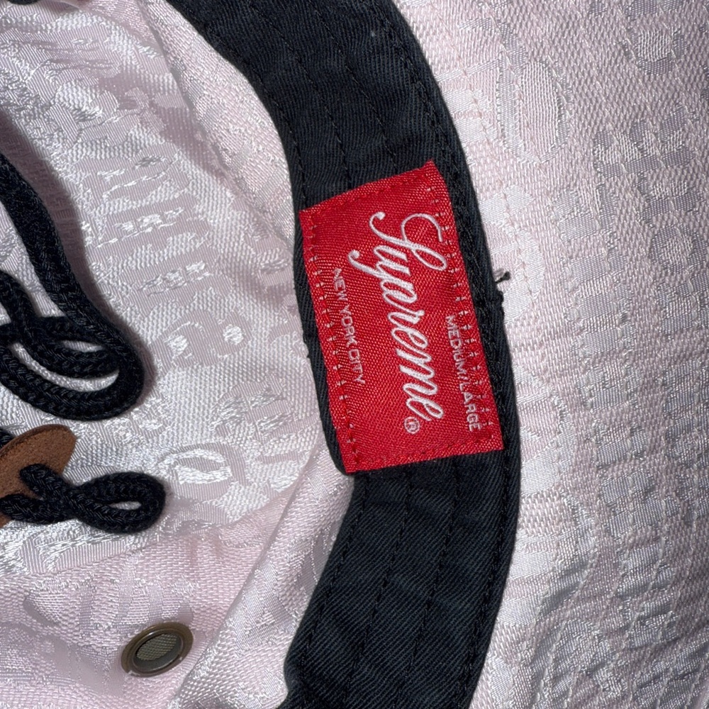 Supreme Jacquard Boonie Hat Pink Brand New - Picture 6 of 6